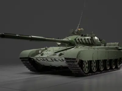 T-72 M1 variant 3D model