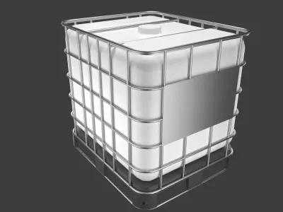  275 Gallon Capacity Tank 3D model