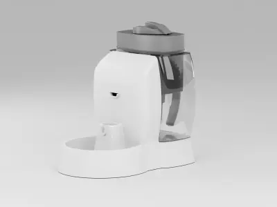 Automatic Pet Water Fountain with Filtration System 3D model