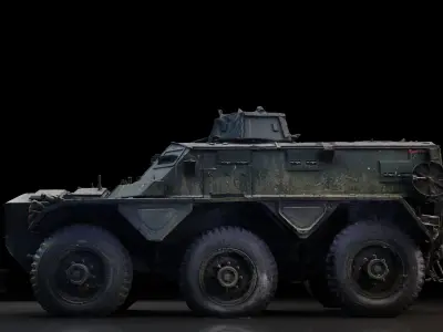 Saracen APC 3D model