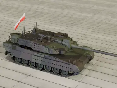 K2 PL Blender 4 3D model