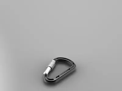 Carabiner Mosquetn Free 3D model