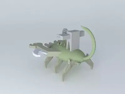 robot scorpion Free 3D model