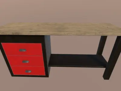 Various tools pack Low-poly 3D model