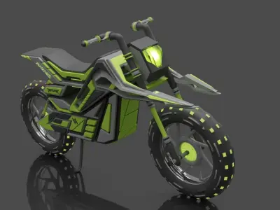 Modern Bike 3D model buy