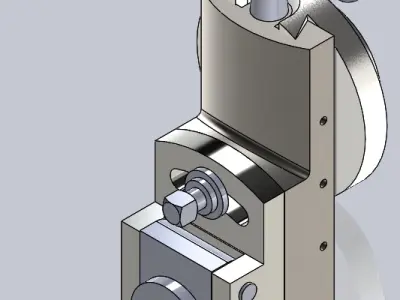 Solidworks 3D Moldel Shaper Tool Holder  3D model