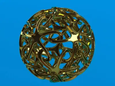 INTERLINKED STAR Free 3D print model