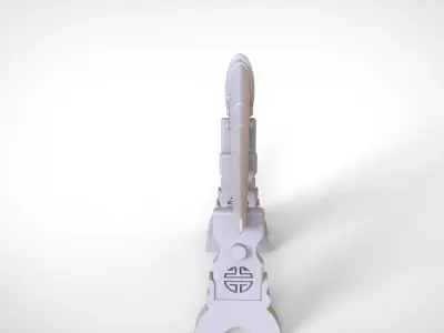 Handicraft knife 3D model