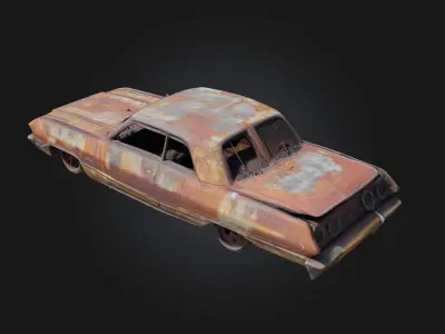 Rusty Classic  Vintage Decay with Timeless Character 3D model