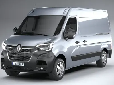 Renault Master L2H2 2020 3D model