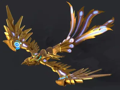 Fenghuang Zuqi Low-poly 3D model