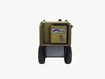 Portable Power Generator 3D model