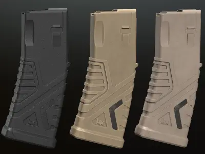 HK Magazine Gen 3 Low-poly 3D model