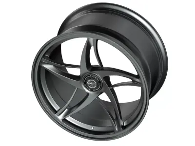 FORGED WHEEL P01 3D model