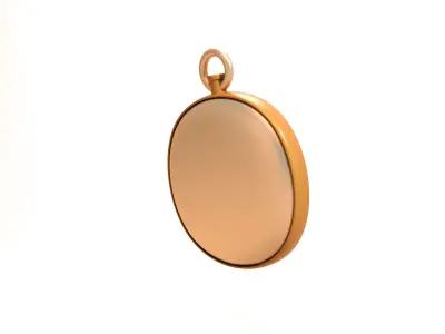 Compass  Low-poly 3D model