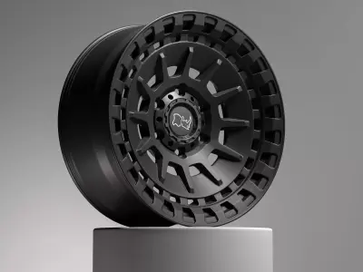 Black Rhino Barrage 3D model