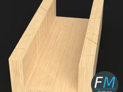 Mitre box 3D model