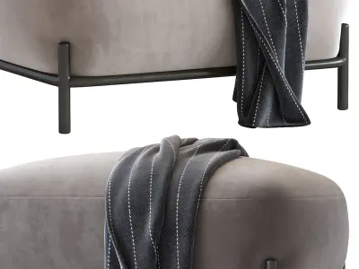 Pouf Pawai 3D model buy