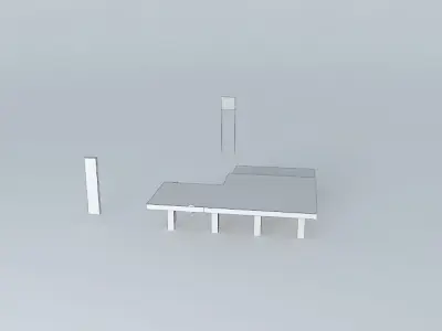 Repsol gas station Librilla Free 3D model