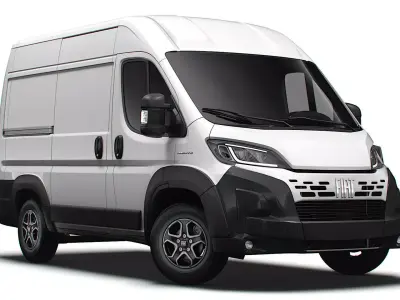 Fiat e Ducato Van L1H2 2024 3D model