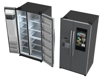 Smart Fridge 3D model
