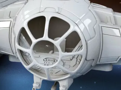 TIE Crawler 3D print model