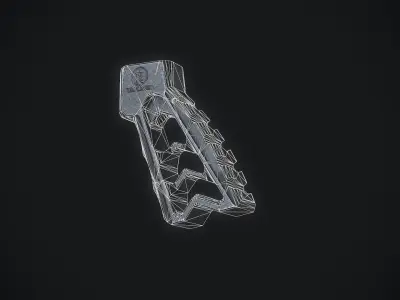 Tyrant Designs MOD PistolGrip Low-poly 3D model