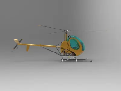 Sikorsky S 300 3D model