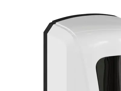 Automatic hand wash dispenser Low-poly 3D model