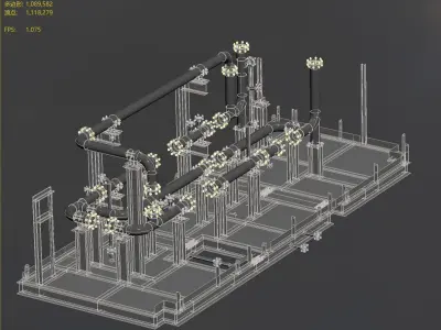 Anti-slip measurement model 3D model
