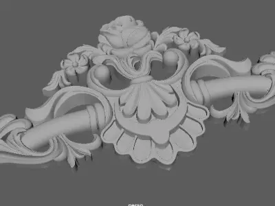 dekor ornament 3D model 230