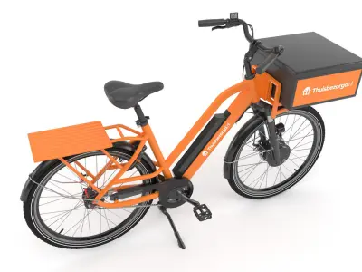Just eat e-bike 3D model