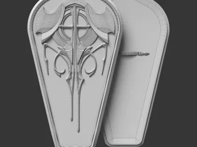 Boobi series - Armor B 3D model