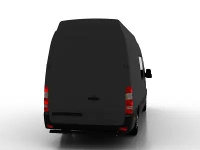Mercedes Benz Sprinter L3H3 2015 Crew Van UK 3D model