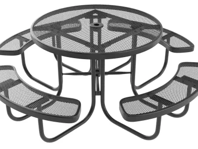 Picnic Table(2) 3D model