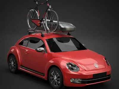 Roof Rack Set 3D model
