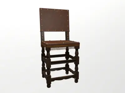 Chair 03 Low-poly 3D model