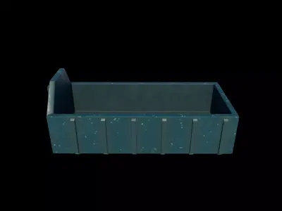waste container 04  3D model