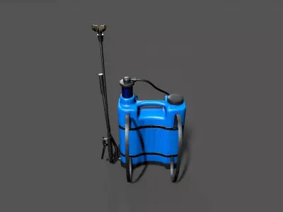 Paint Sprayer Low-poly 3D model