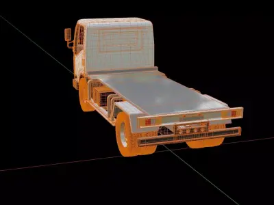 Mazda Titan Cab Chassis 3D model