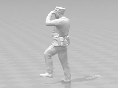 General miniature  II World War 3D print model