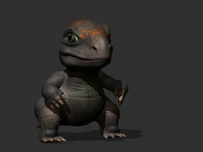 Dino Rexy Low-poly 3D model