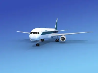 Boeing 757-200 El Al 3D model