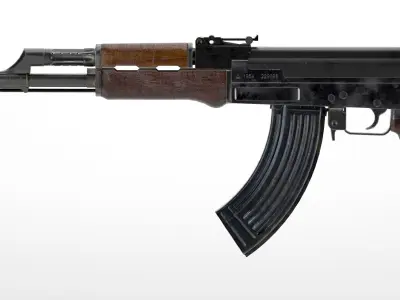 Kalashinkov ak47 Low-poly 3D model
