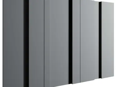 Headboard 3d Wall Panel 3D model