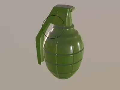 Hand Grenade 3D model purchase