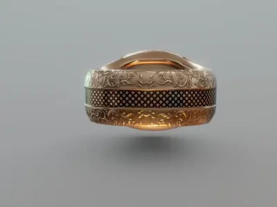  Golden Ring 3D model purchase