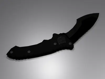 Combat Knife Prime Free 3D model