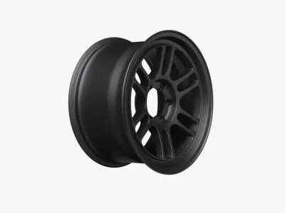 Enkei RPT1 Wheel Rim 3D model