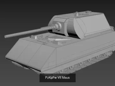 Germany ww2 tanks 3D Model Pack